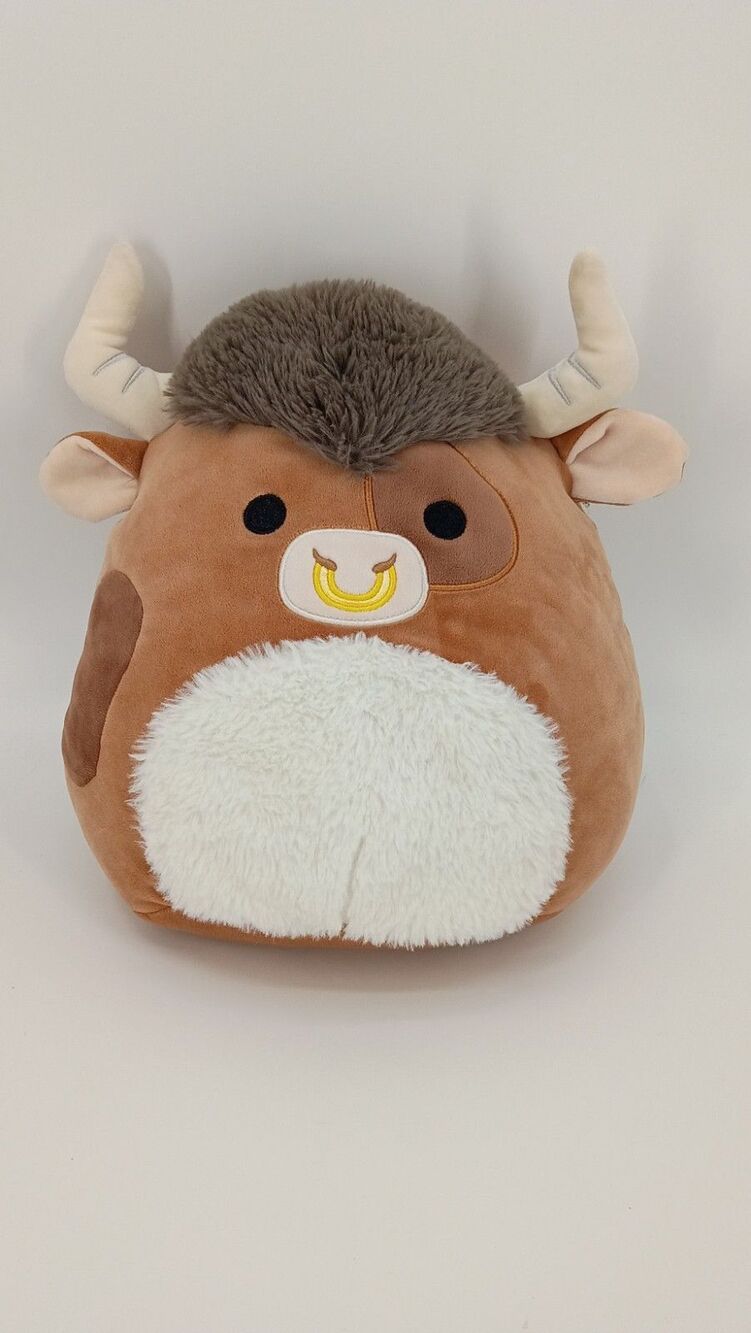 Squishmallows Shep Highland Cow 11" Plush S11 #1672 Kellytoy 2023 w/ Hang Tag - Picture 2 of 14